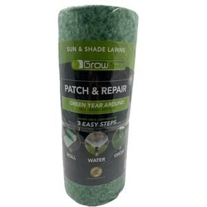 Growtrax Biodegradable Grass Seed Mat,Year Round Green-50 Sq Ft Quick Fix Rol